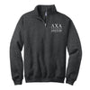 Lambda Chi Alpha Quarter Zip Pullover Sweatshirt