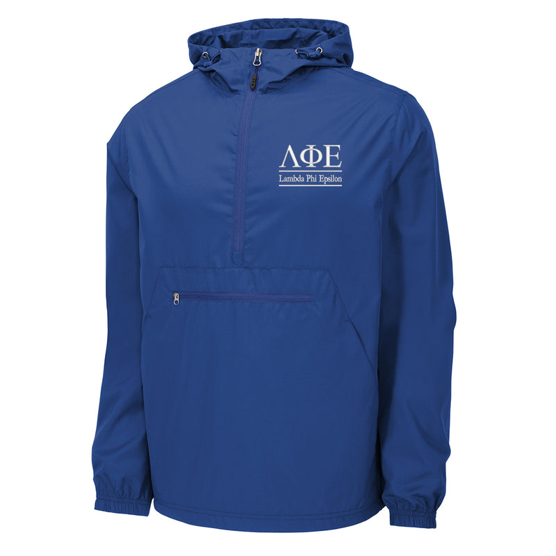 Lambda Phi Epsilon Windbreaker - Pullover