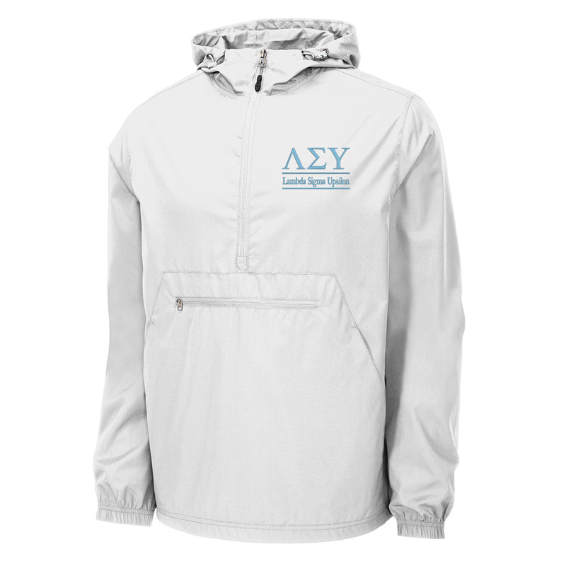 Lambda Sigma Upsilon Windbreaker - Pullover