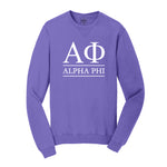 Alpha Phi Vintage Color Crewneck Sweatshirt