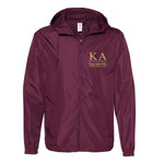 Kappa Alpha Order Full Zip Windbreaker