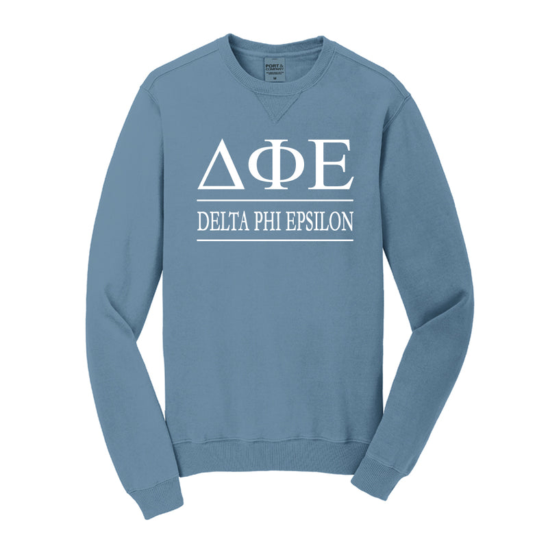 Delta Phi Epsilon Vintage Color Crewneck Sweatshirt