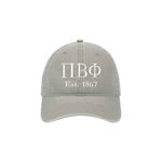 Pi Beta Phi Beach Washed Hat