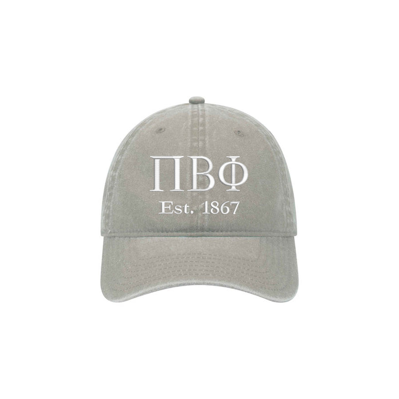Pi Beta Phi Beach Washed Hat