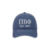 Pi Beta Phi Beach Washed Hat