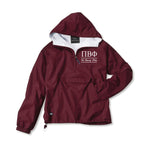 Pi Beta Phi Classic Solid Pullover Windbreaker - Lined