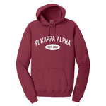 Pi Kappa Alpha Hooded Pullover Vintage Sweatshirt