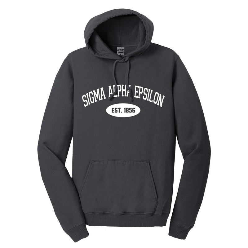 Sigma Alpha Epsilon Hooded Pullover Vintage Sweatshirt
