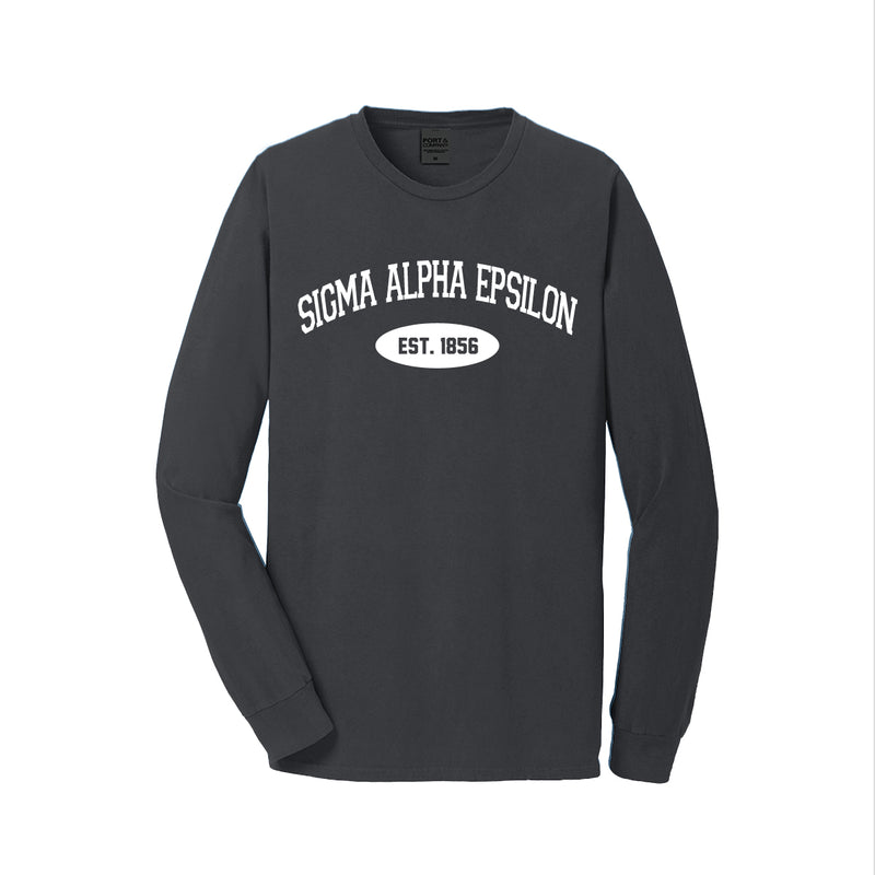 Sigma Alpha Epsilon Long Sleeve Vintage T-Shirt
