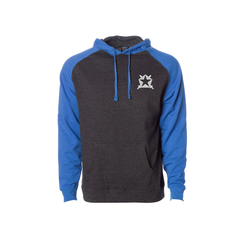 Pi Kappa Phi Raglan Hooded Sweatshirt