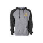 Pi Kappa Phi Raglan Hooded Sweatshirt