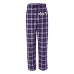 Omega Phi Alpha Flannel Pants