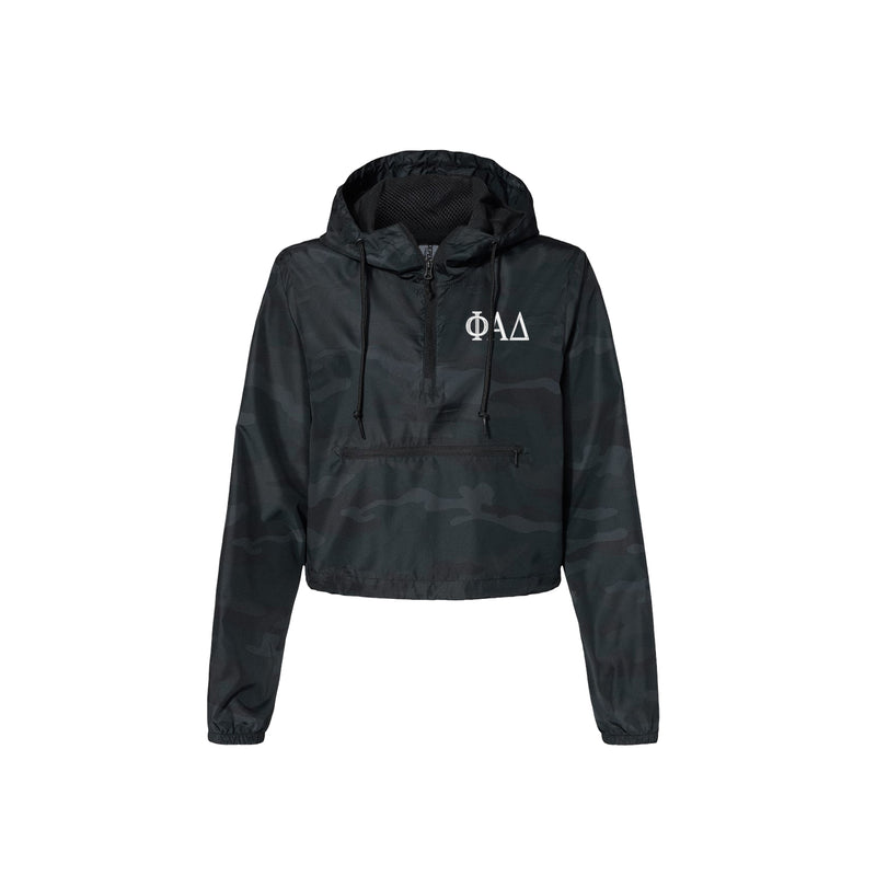 Phi Alpha Delta Crop Windbreaker