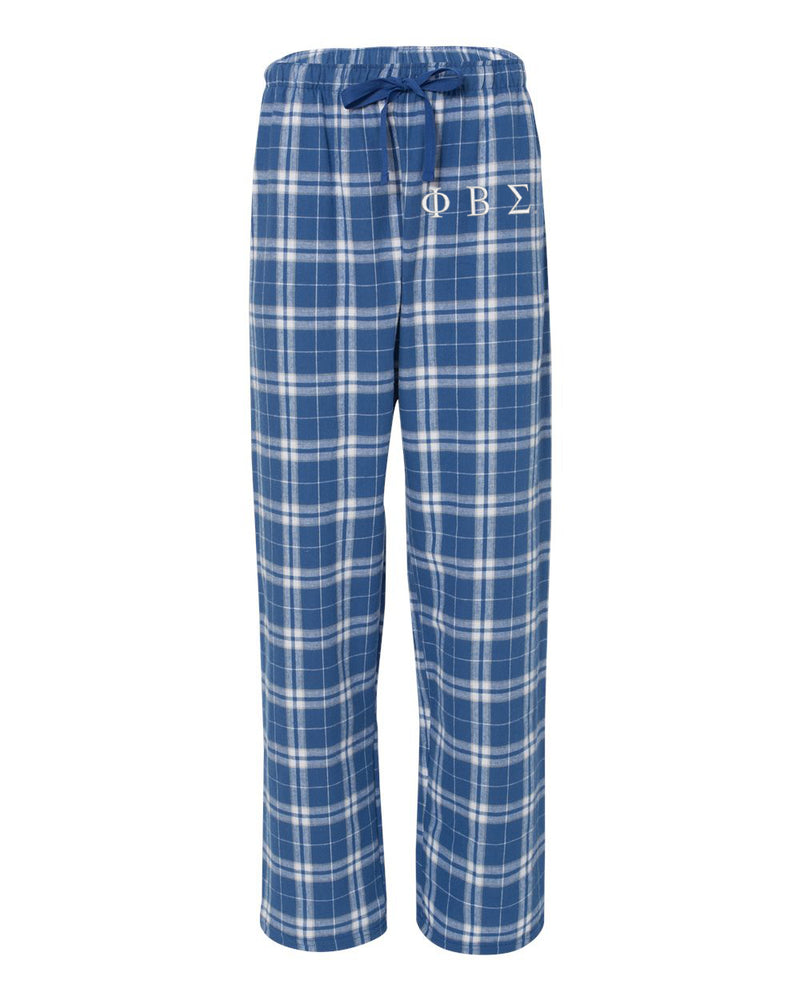 Phi Beta Sigma Flannel Pants