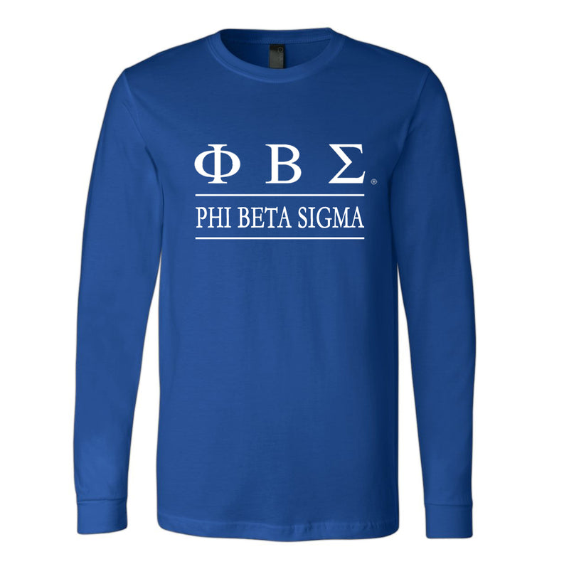 Phi Beta Sigma Long Sleeve Tee