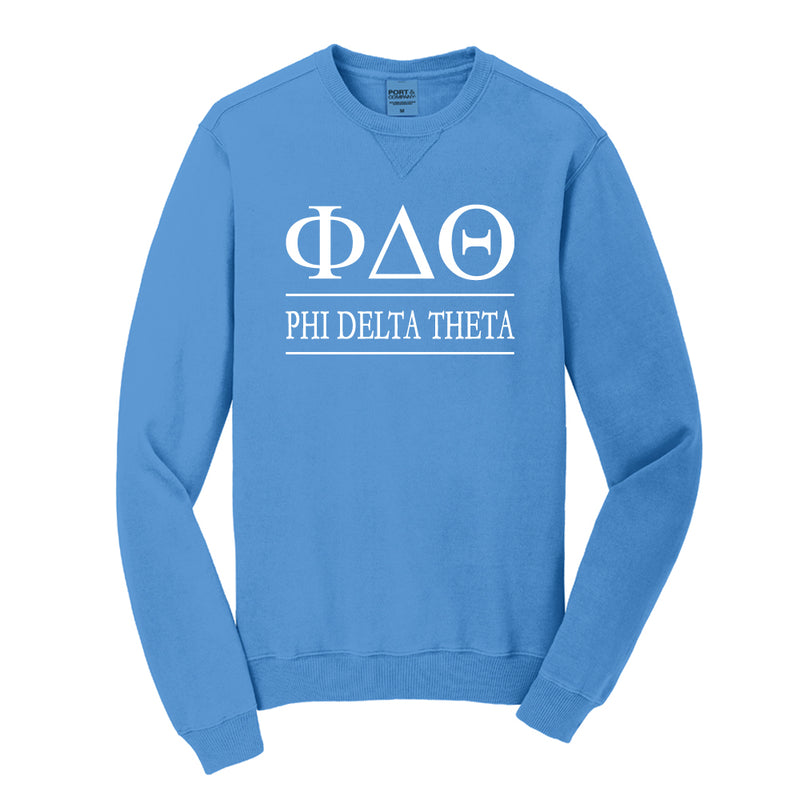 Phi Delta Theta Beach Washed Crewneck Sweatshirt