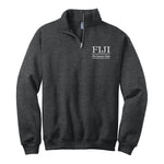 Phi Gamma Delta Quarter Zip Pullover Sweatshirt