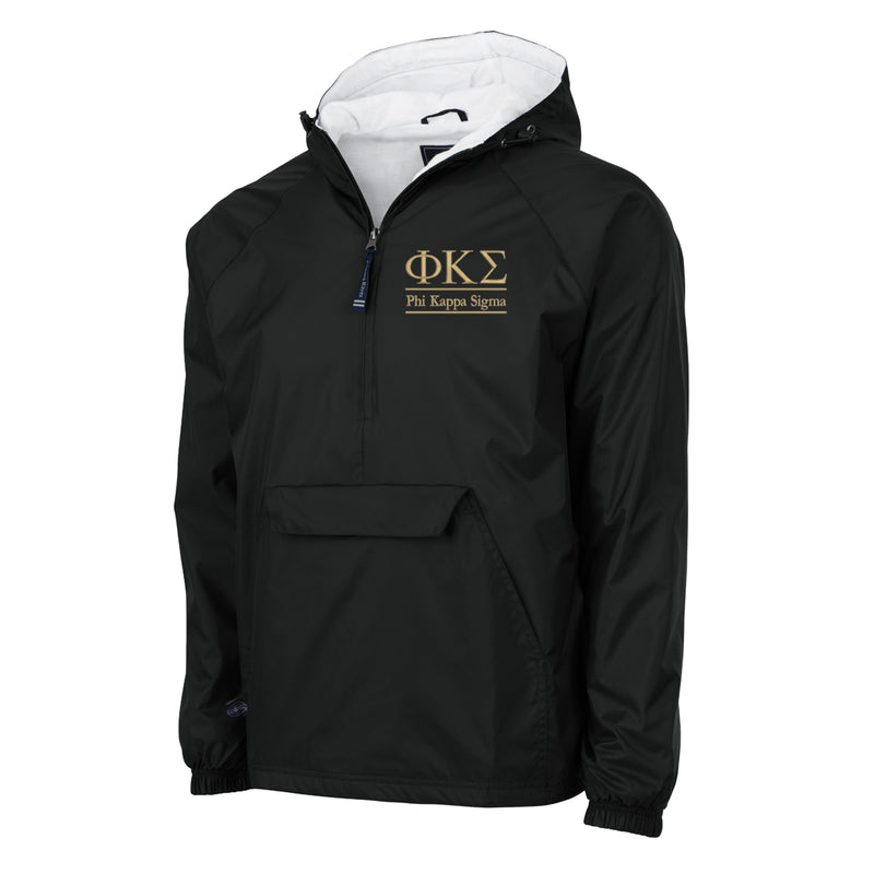 Phi Kappa Sigma Flannel Lined Windbreaker
