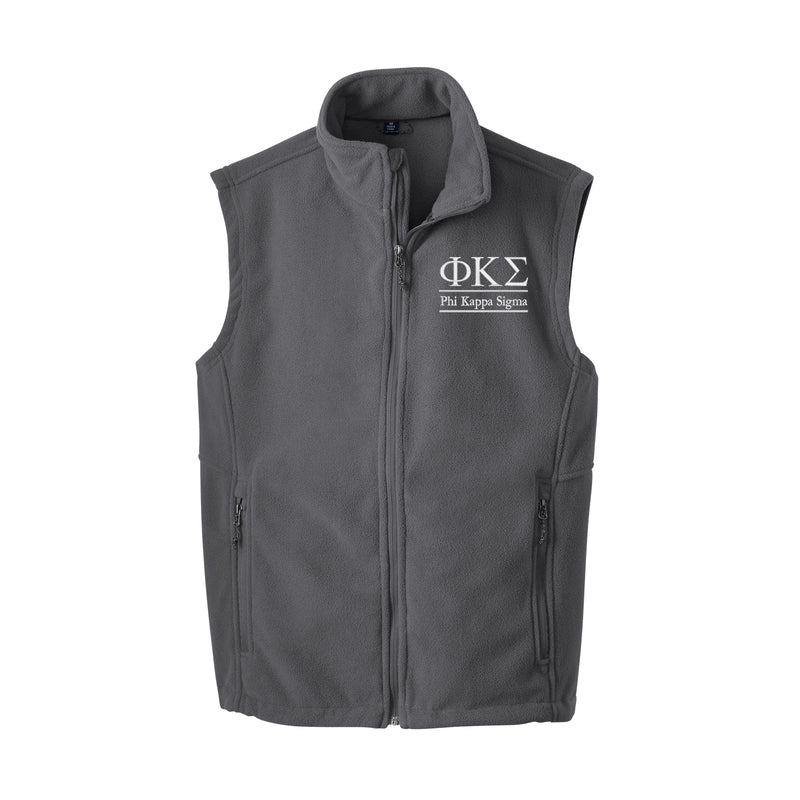 Phi Kappa Sigma Fleece Vest