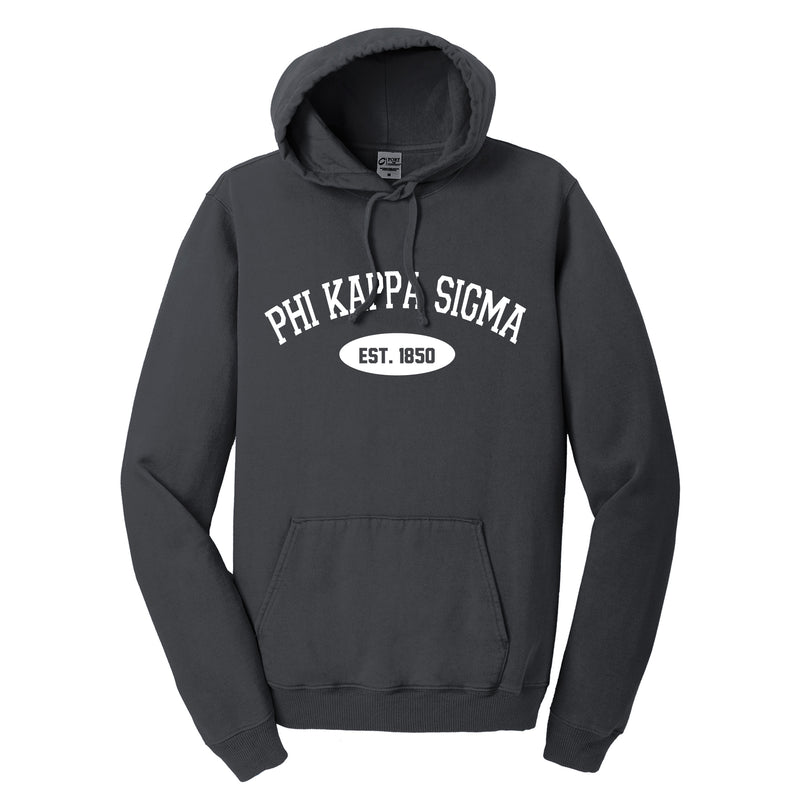 Phi Kappa Sigma Hooded Pullover Vintage Sweatshirt