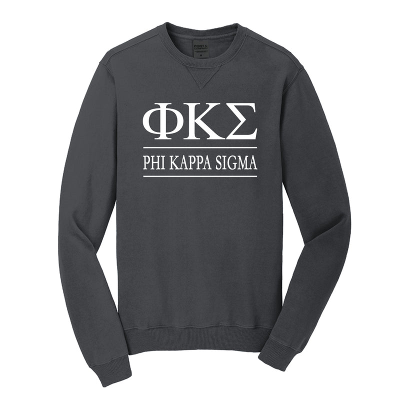 Phi Kappa Sigma Beach Washed Crewneck Sweatshirt