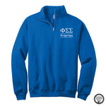 Phi Sigma Sigma Quarter Zip Pullover