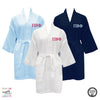 Pi Beta Phi Waffle Weave Kimono Bathrobe