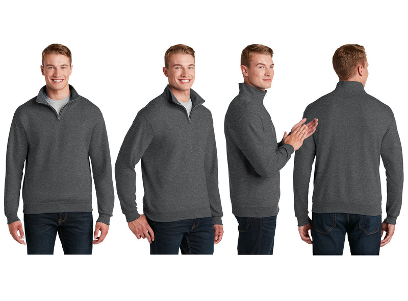 Zeta Psi Quarter Zip Pullover Sweatshirt
