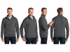 Alpha Sigma Phi Quarter Zip Pullover Sweatshirt