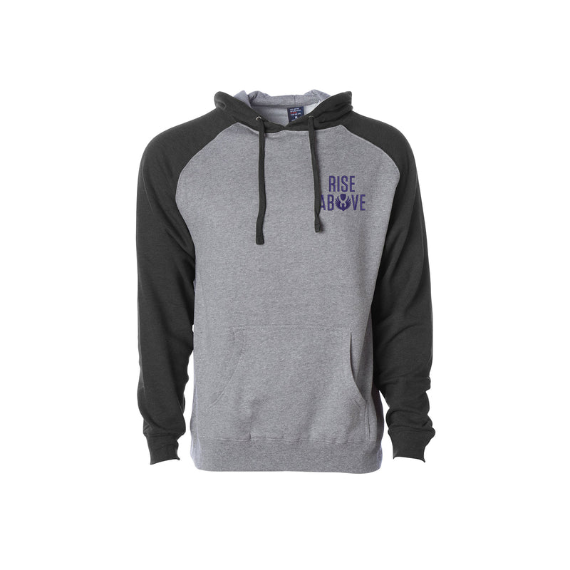 Sigma Alpha Epsilon Raglan Hooded Sweatshirt