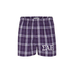 Sigma Alpha Epsilon Pajama Bottom Shorts-Boxers