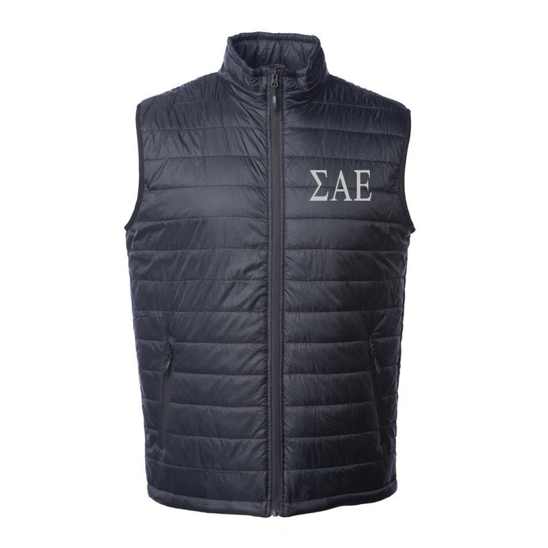 Sigma Alpha Epsilon Puffer Vest