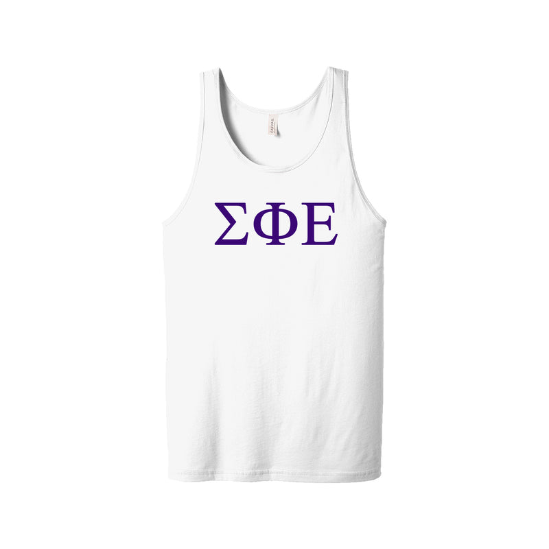 Sigma Phi Epsilon Fraternity Jersey Tank Top