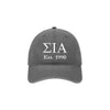 Sigma Iota Alpha Beach Washed Hat