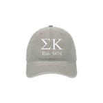 Sigma Kappa Beach Washed Hat