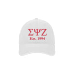 Sigma Psi Zeta Beach Washed Hat