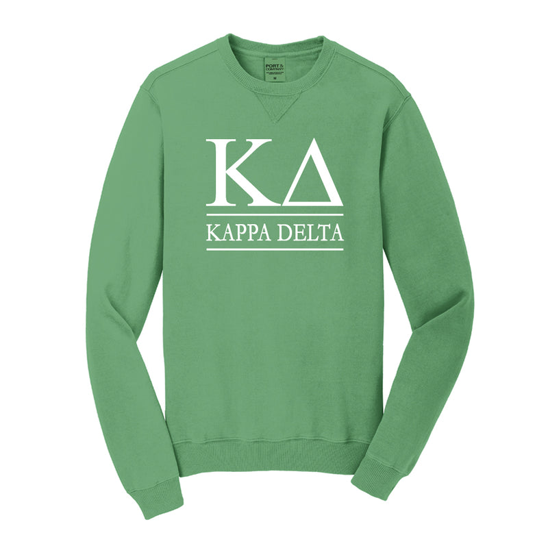 Kappa Delta Vintage Color Crewneck Sweatshirt