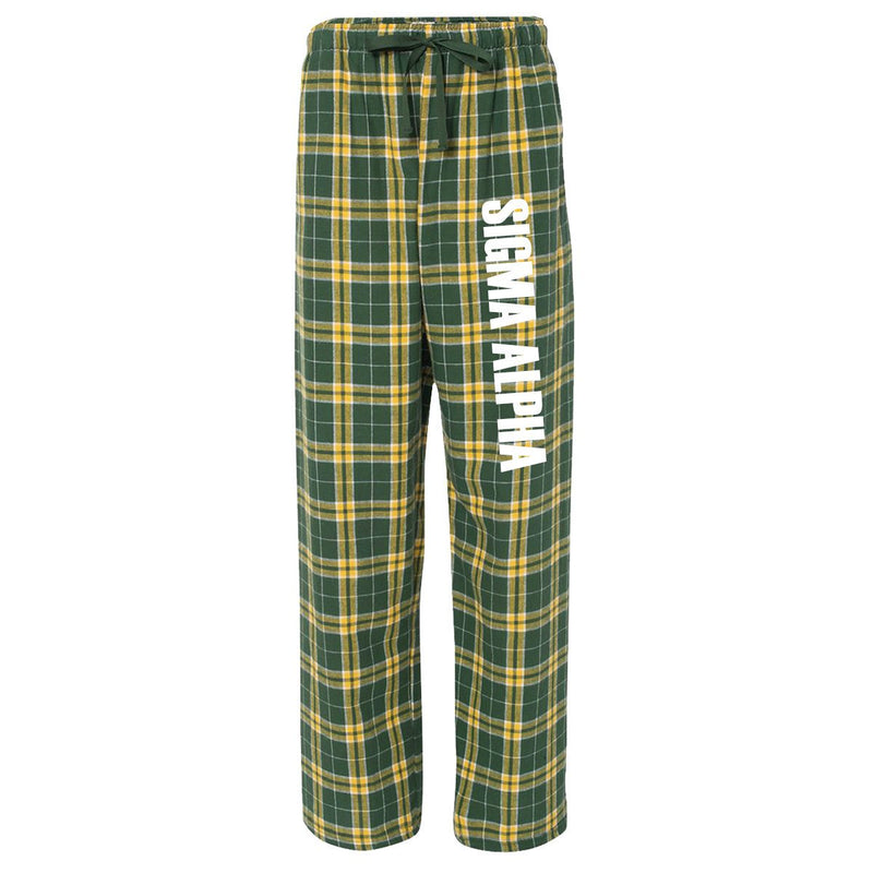 Sigma Alpha Flannel Pants