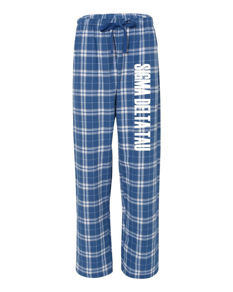 Sigma Delta Tau Flannel Pants