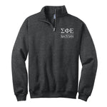 Sigma Phi Epsilon Quarter Zip Pullover Sweatshirt