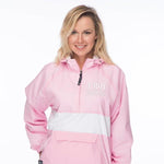 Gamma Phi Beta Classic Striped Windbreaker - Lined