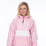 Zeta Tau Alpha Classic Striped Windbreaker - Lined