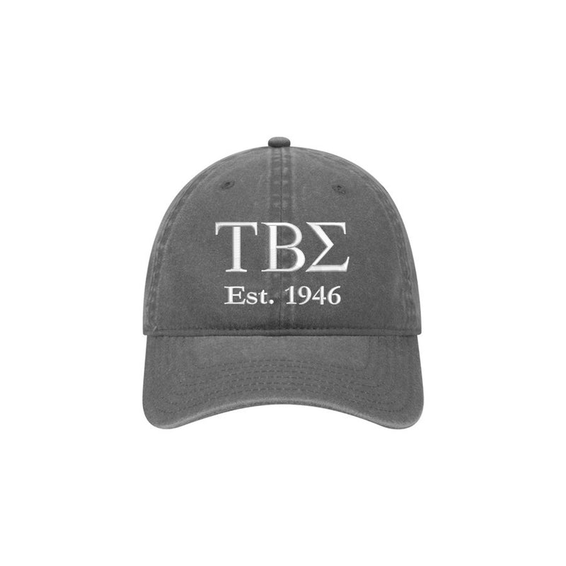 Tau Beta Sigma Beach Washed Hat