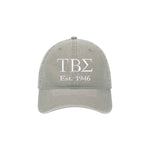 Tau Beta Sigma Beach Washed Hat