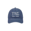 Tau Beta Sigma Beach Washed Hat