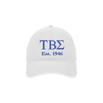 Tau Beta Sigma Beach Washed Hat