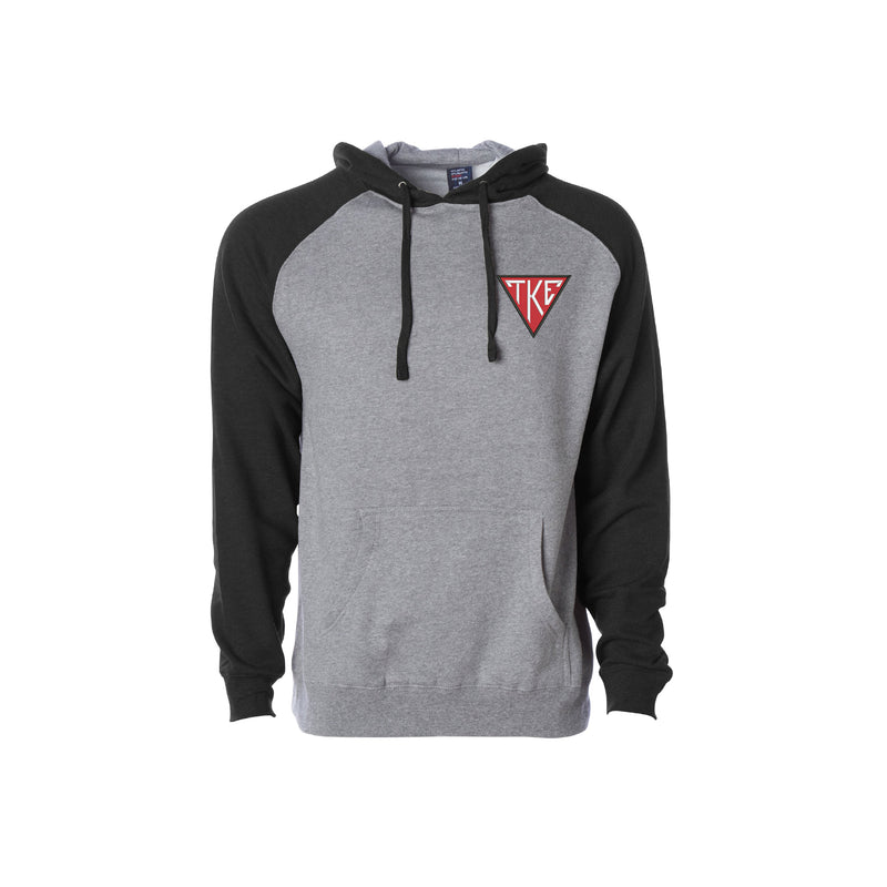 Tau Kappa Epsilon Raglan Hooded Sweatshirt