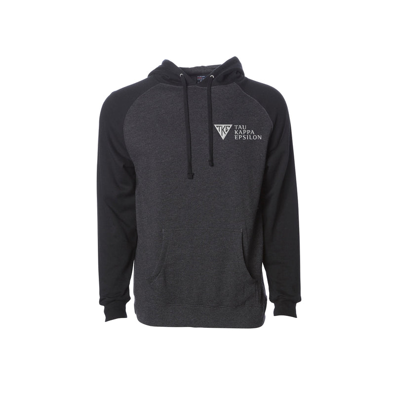 Tau Kappa Epsilon Raglan Hooded Sweatshirt