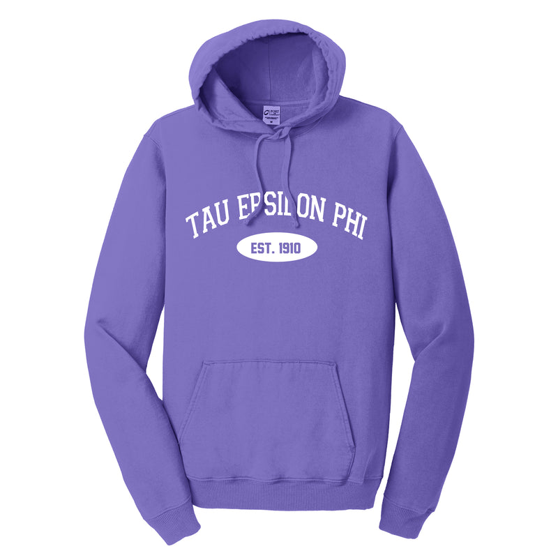 Tau Epsilon Phi Hooded Pullover Vintage Sweatshirt