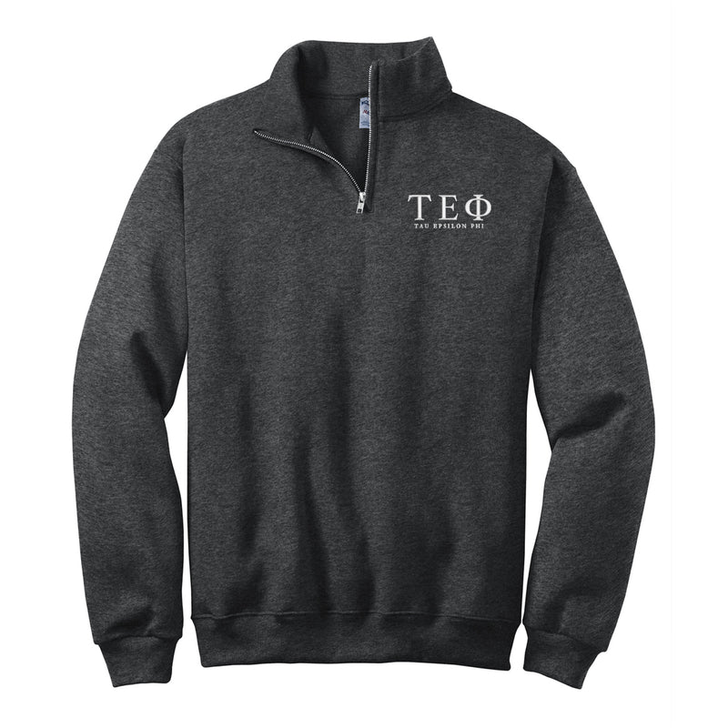 Tau Epsilon Phi Quarter Zip Pullover Sweatshirt
